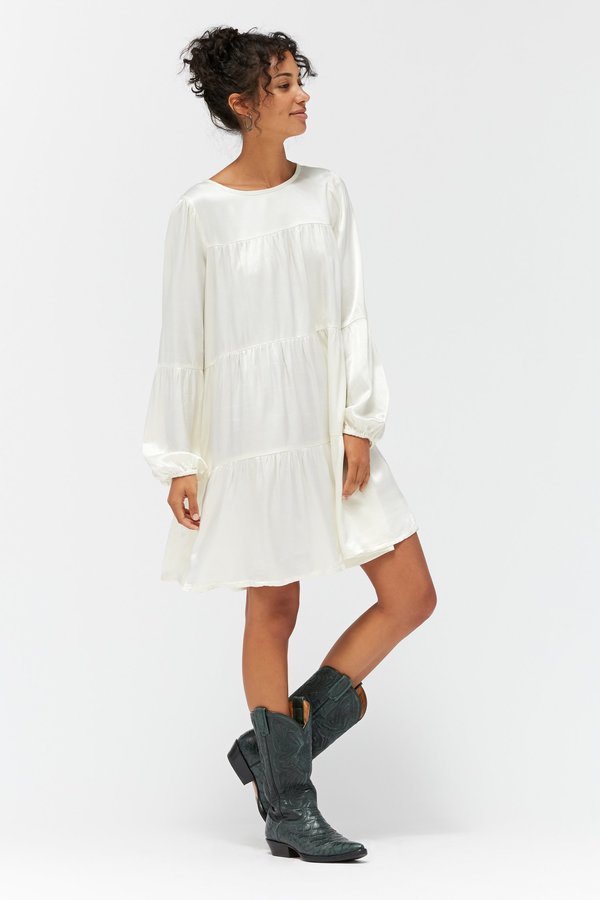 Lacausa Iris Mini Dress - Panna Cotta | Garmentory