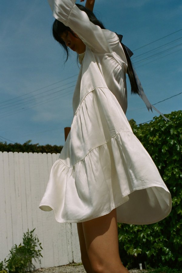 Lacausa Iris Mini Dress - Panna Cotta Lacausa Iris Mini Dress - Panna Cotta