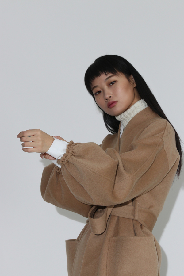 Shaina Mote Monk Coat - Camel Shaina Mote Monk Coat - Camel