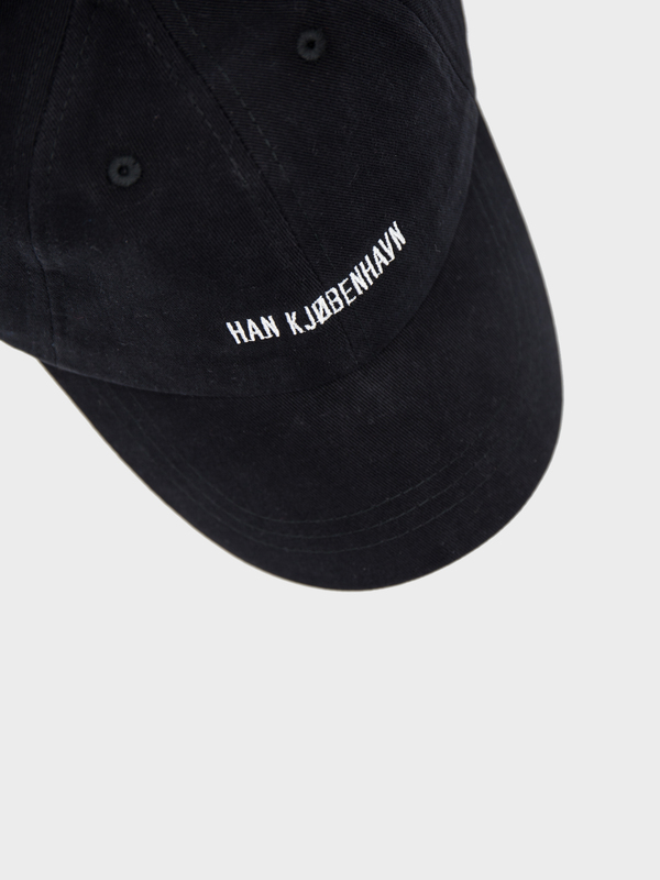 Han Kjøbenhavn Cotton Cap - black Han Kjøbenhavn Cotton Cap - black