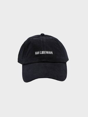 Han Kjøbenhavn Cotton Cap - black Han Kjøbenhavn Cotton Cap - black