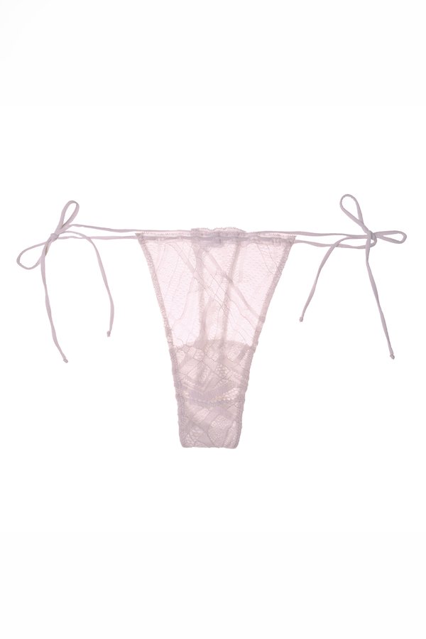 The Great Eros Sonata Tie Thong - Lilac The Great Eros Sonata Tie Thong - Lilac