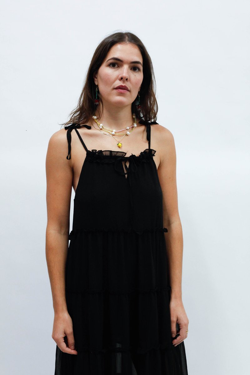 Charlie Holiday Senorita Maxi Dress - Black | Garmentory