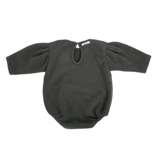 KIDS Tambere Fleece Bodysuit - Charcoal Grey KIDS Tambere Fleece Bodysuit - Charcoal Grey