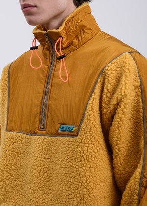 LXVI Piping Fleece Sweater - Yellow LXVI Piping Fleece Sweater - Yellow