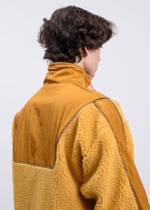 LXVI Piping Fleece Sweater - Yellow LXVI Piping Fleece Sweater - Yellow