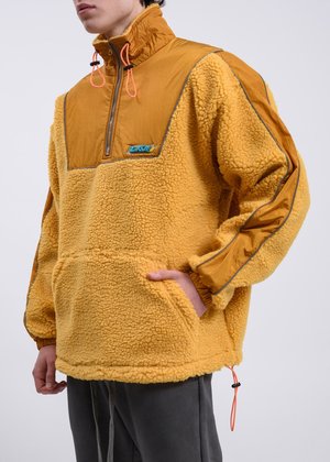 LXVI Piping Fleece Sweater - Yellow LXVI Piping Fleece Sweater - Yellow