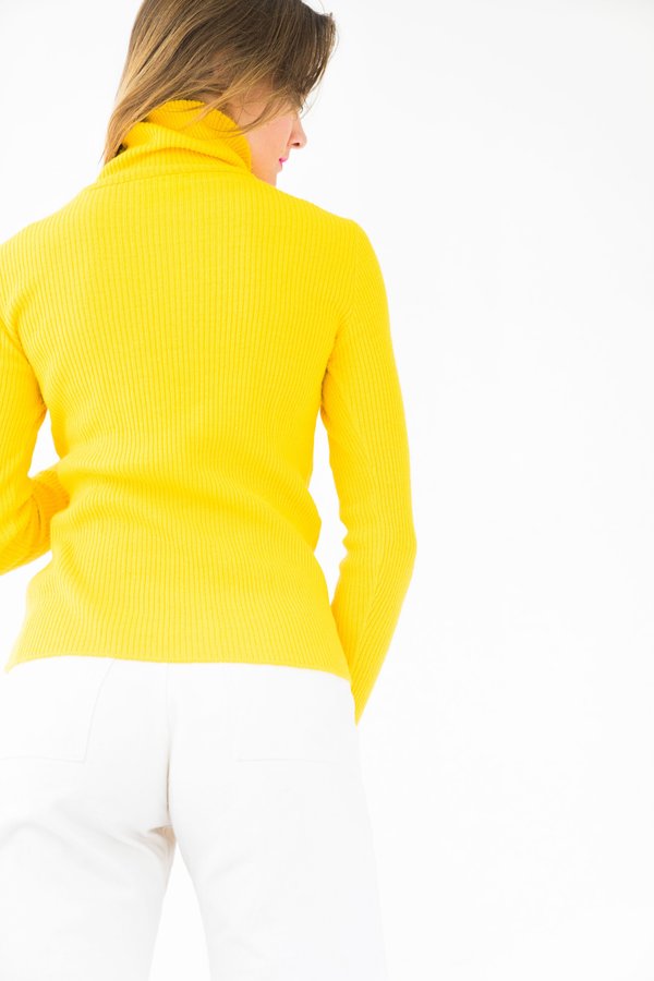 Backtalk PDX Vintage Turtleneck - Bright Yellow Backtalk PDX Vintage Turtleneck - Bright Yellow