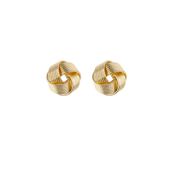 Clio Vintage Lady of the Isles Knot Earrings - gold Clio Vintage Lady of the Isles Knot Earrings - gold