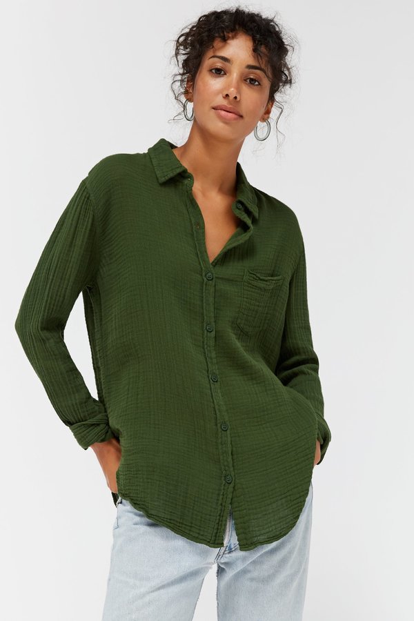 Lacausa Luxe Nash Button Up - Absynthe Lacausa Luxe Nash Button Up - Absynthe