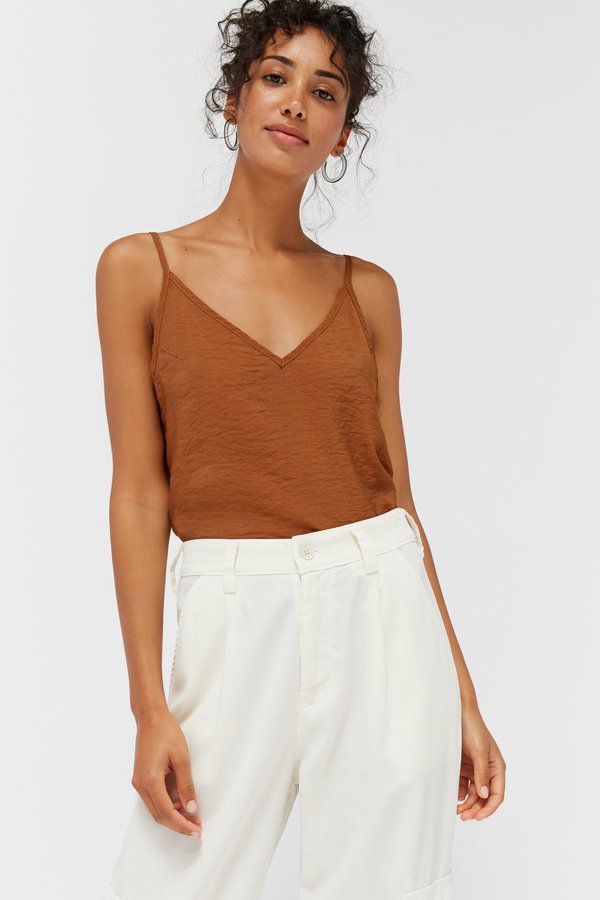 Lacausa Sofia Slip Tank - Bourbon Lacausa Sofia Slip Tank - Bourbon