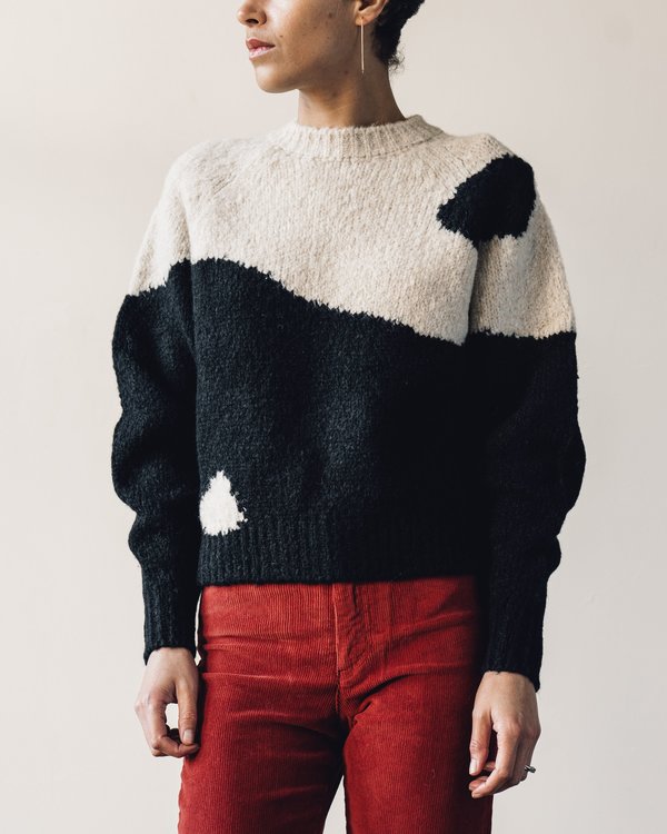 Paloma Wool Ying Yang Sweater - Black/White | Garmentory