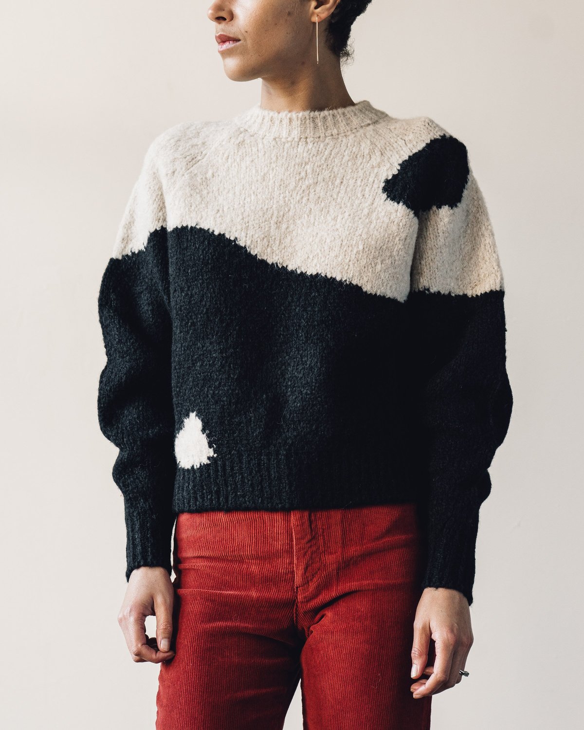【paloma wool】Ying Yang Knit (PKJ011)ブルー paloma wool】Ying Yang Knit (PKJ011)ブルー