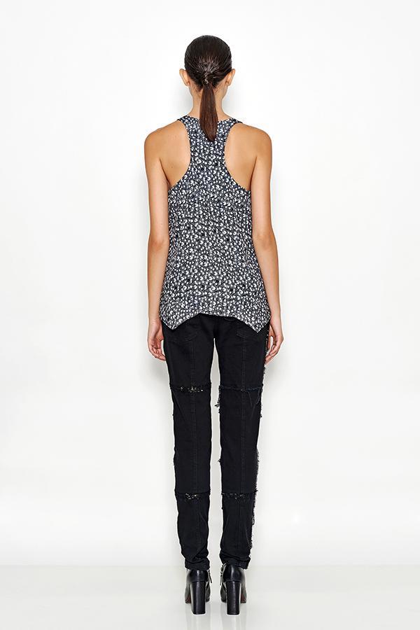 Uma Raquel Davidowicz Meridian Sleeveless Printed Top Uma Raquel Davidowicz Meridian Sleeveless Printed Top