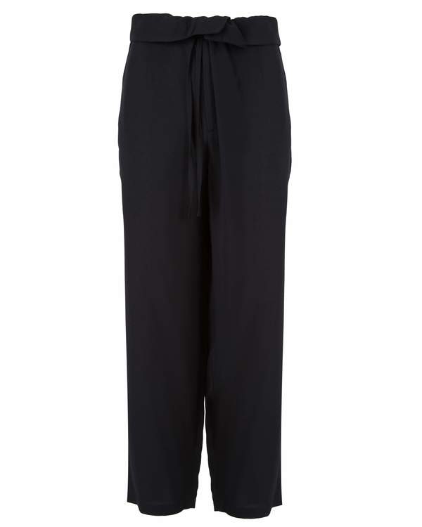 Uma Raquel Davidowicz Arkansas Wide Leg Crepe Pants - Black Uma Raquel Davidowicz Arkansas Wide Leg Crepe Pants - Black