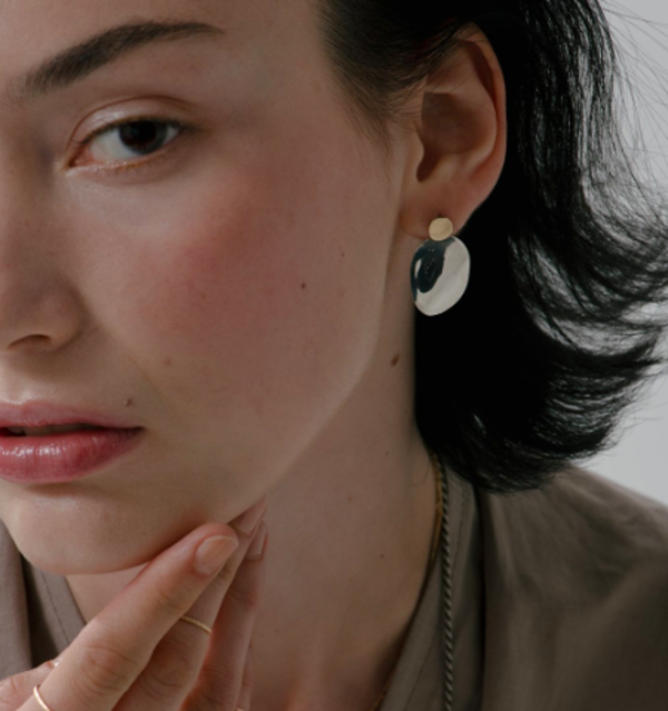 Blanca Monrós Gómez elise drop earrings - 14K Yellow Gold Blanca Monrós Gómez elise drop earrings - 14K Yellow Gold