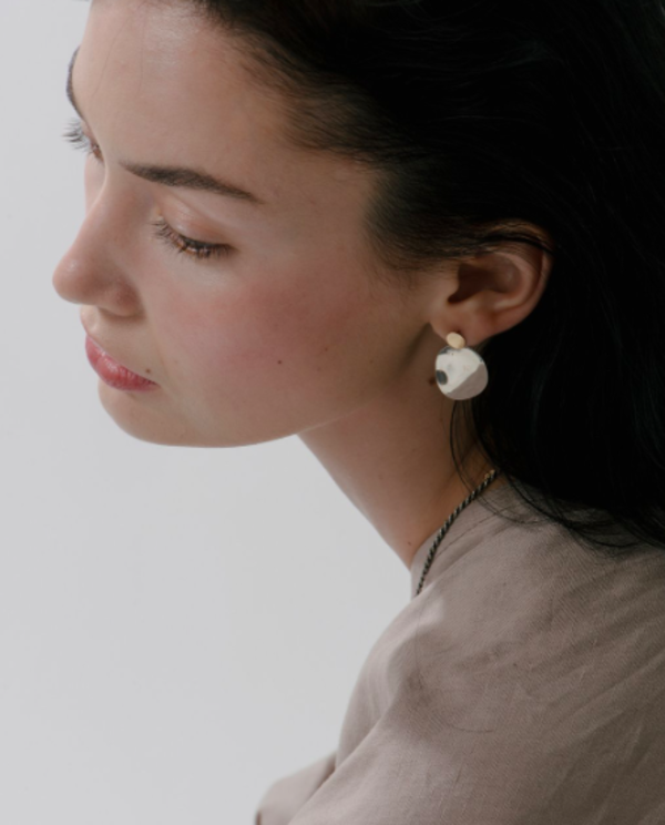 Blanca Monrós Gómez elise drop earrings - 14K Yellow Gold Blanca Monrós Gómez elise drop earrings - 14K Yellow Gold