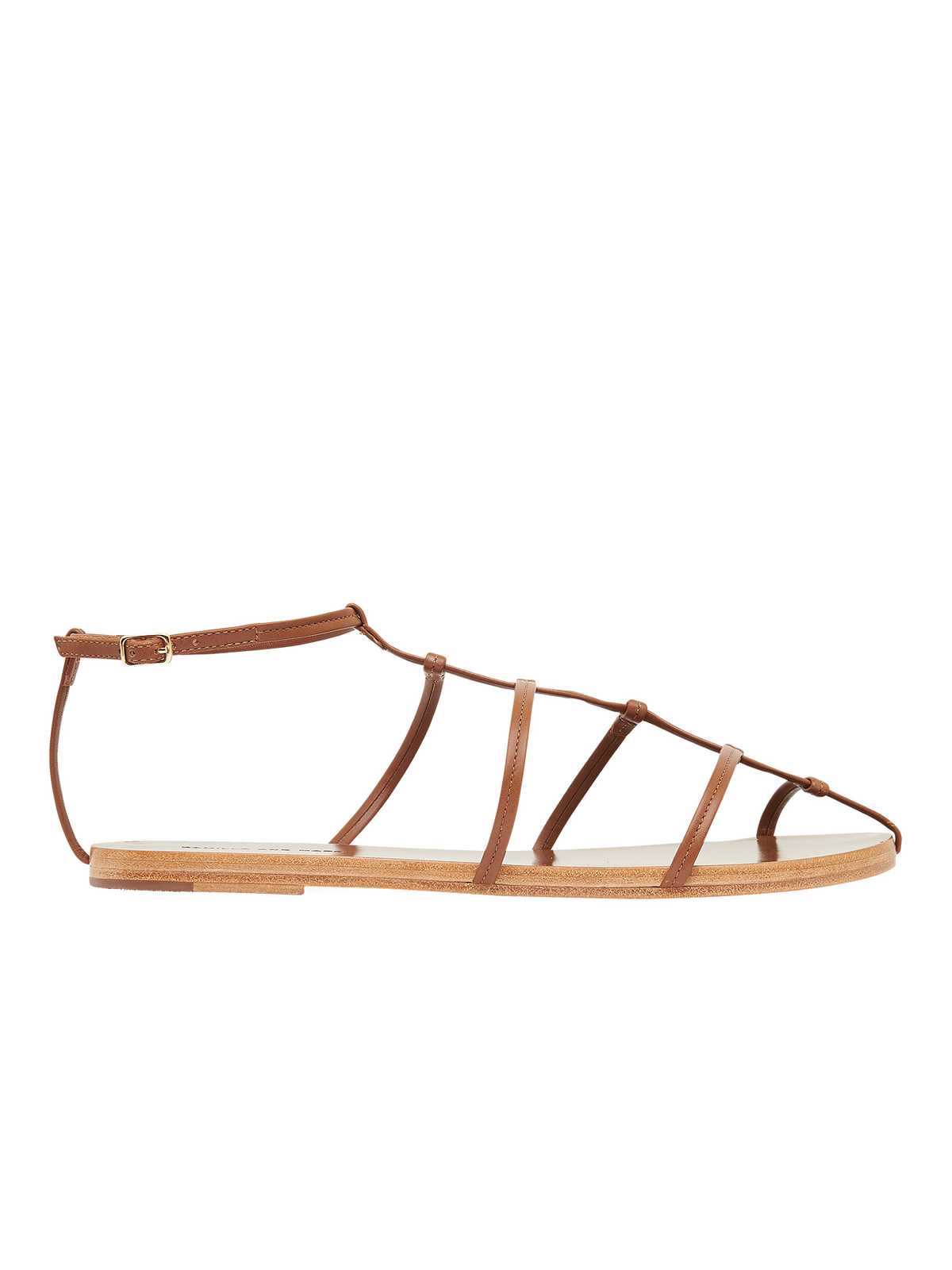 Camilla and Marc Bailey Flat Sandal - Tan - Image 5 of 5