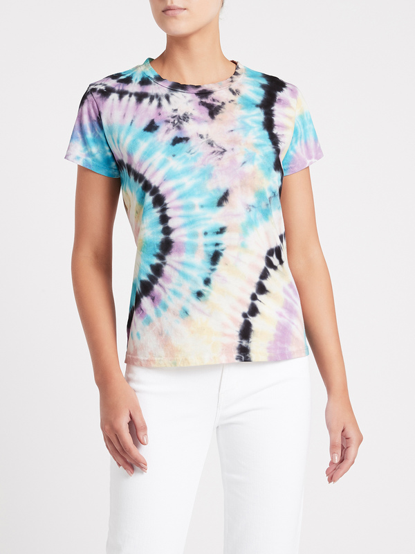 Mother Denim The Boxy Goodie Goodie Tee - Swirling Secrets Mother Denim The Boxy Goodie Goodie Tee - Swirling Secrets