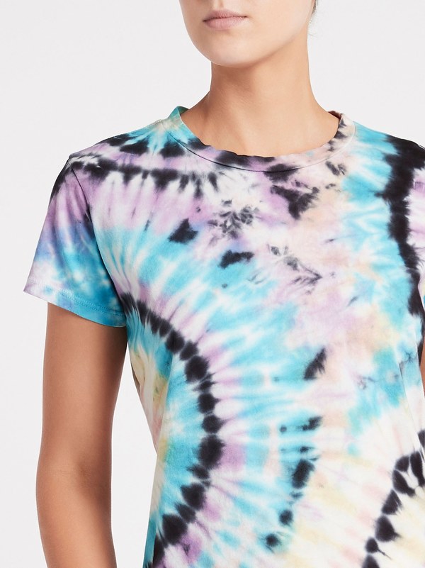 Mother Denim The Boxy Goodie Goodie Tee - Swirling Secrets Mother Denim The Boxy Goodie Goodie Tee - Swirling Secrets