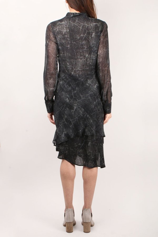 Go by Gosilk Go Flirty Shirt Dress - Marble Print Go by Gosilk Go Flirty Shirt Dress - Marble Print