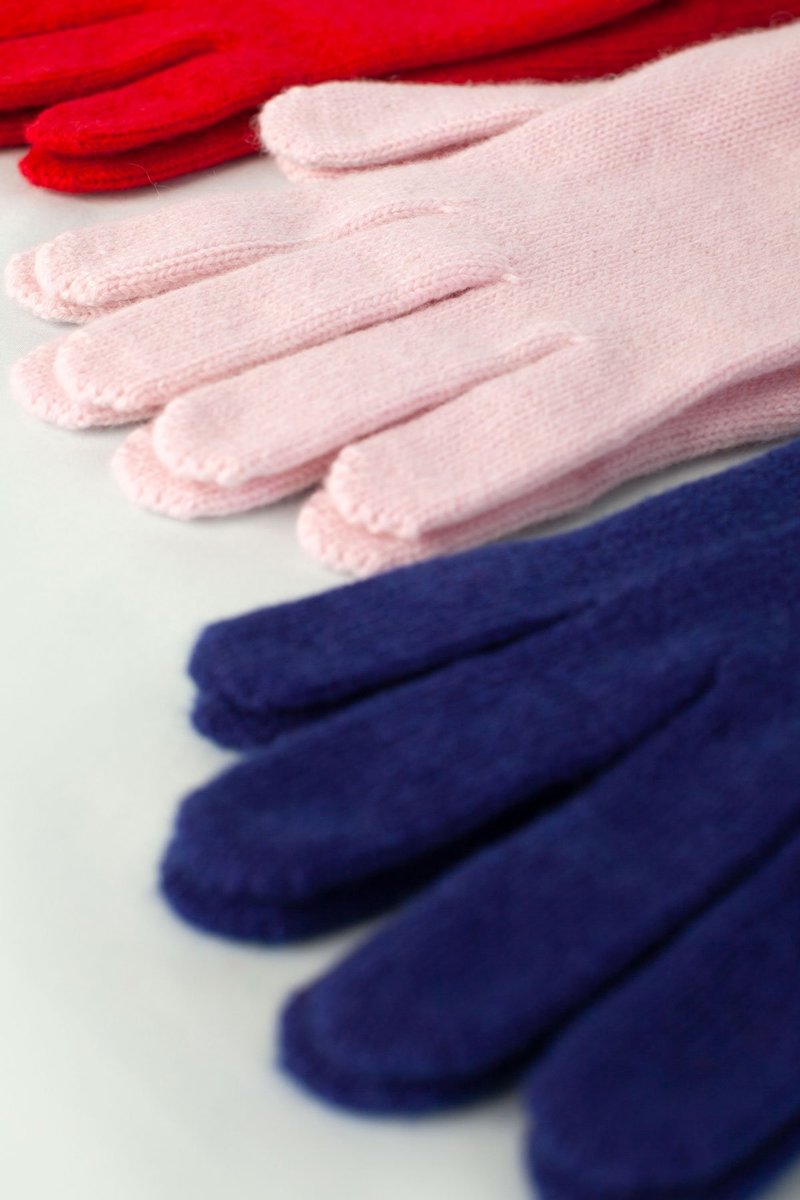 L.F.Markey Cashmere Gloves - Blush