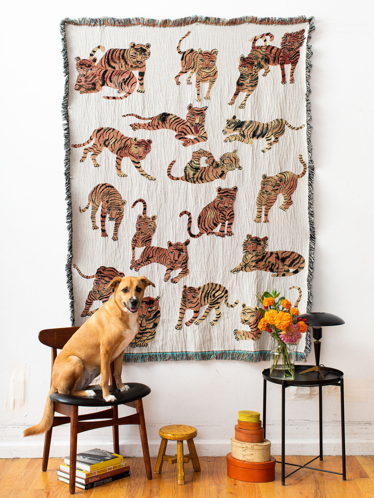 Olivia Wendel Playful Tigers Blanket - Image 1 of 4