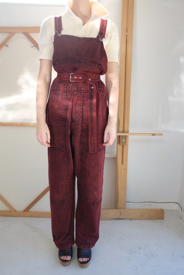Rachel Comey Meg Overalls - Red Rachel Comey Meg Overalls - Red