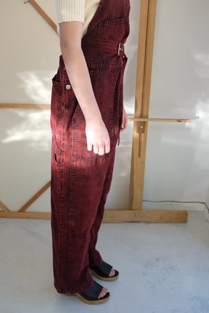 Rachel Comey Meg Overalls - Red Rachel Comey Meg Overalls - Red