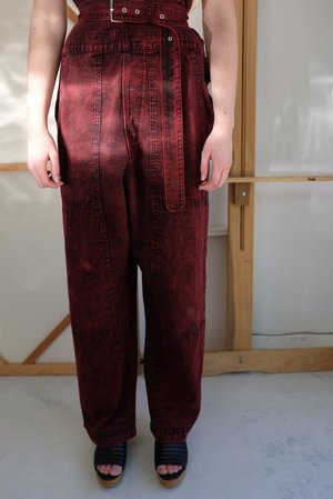 Rachel Comey Meg Overalls - Red Rachel Comey Meg Overalls - Red