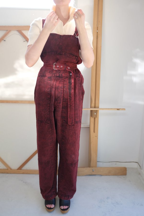 Rachel Comey Meg Overalls - Red Rachel Comey Meg Overalls - Red