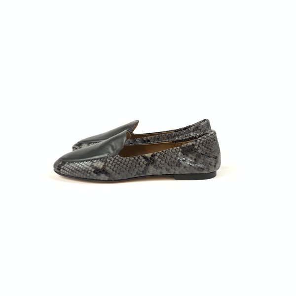 Pomme D'Or snake leather loafer - grey Pomme D'Or snake leather loafer - grey