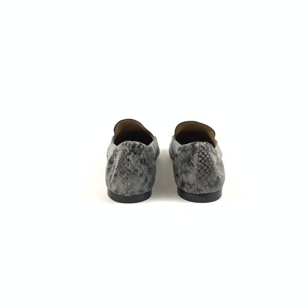 Pomme D'Or snake leather loafer - grey Pomme D'Or snake leather loafer - grey