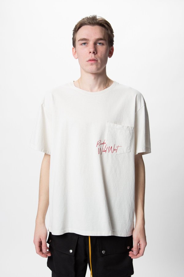 rhude pocket tee