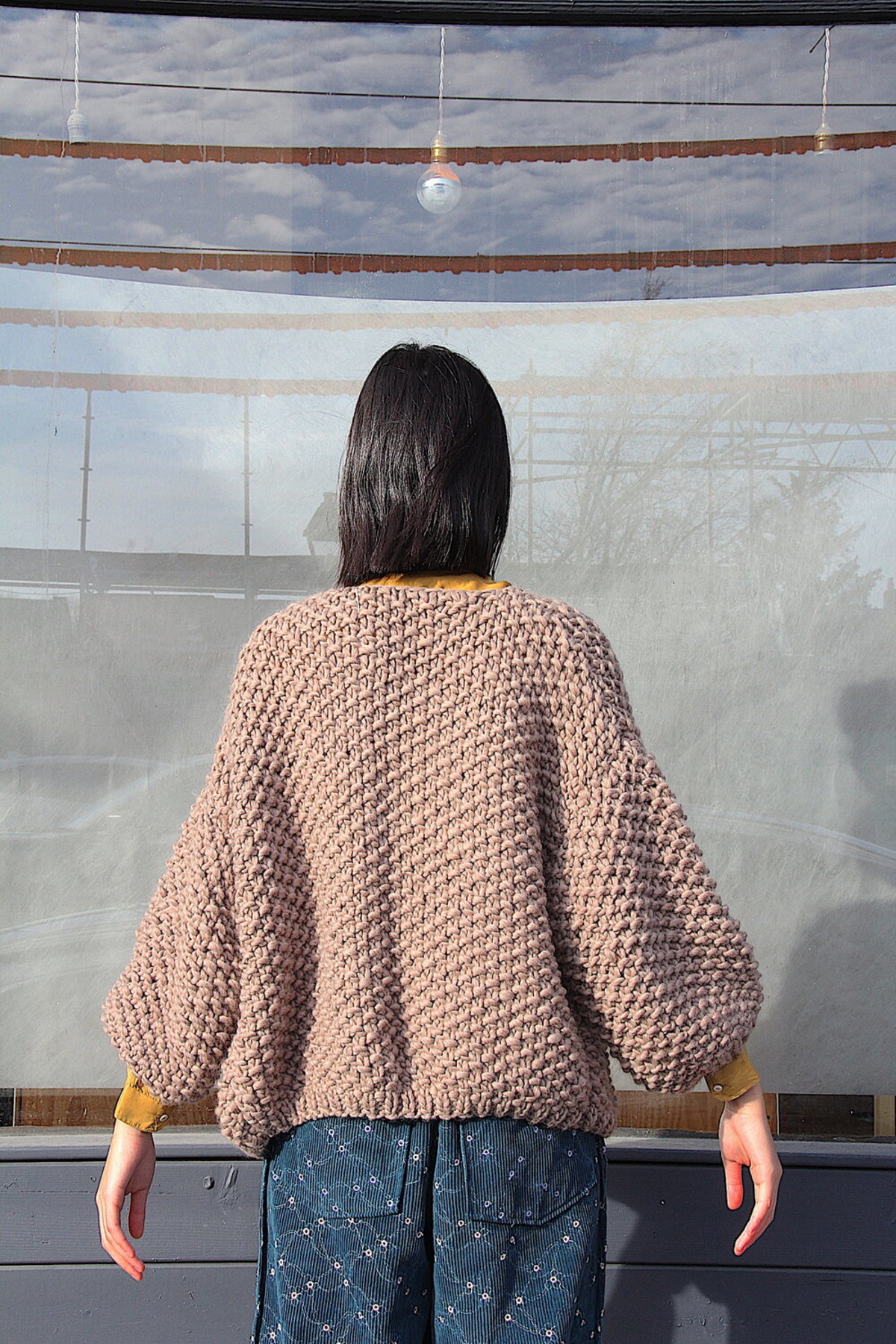 Maiami Pearl Pattern Cardigan - Greije - Image 2 of 4