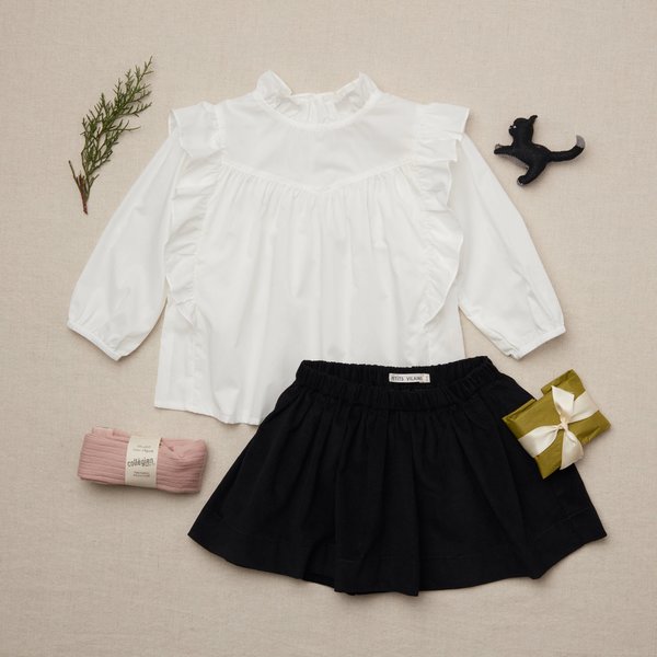 KIDS Petits Vilains Josephine Mini Skirt - Black KIDS Petits Vilains Josephine Mini Skirt - Black