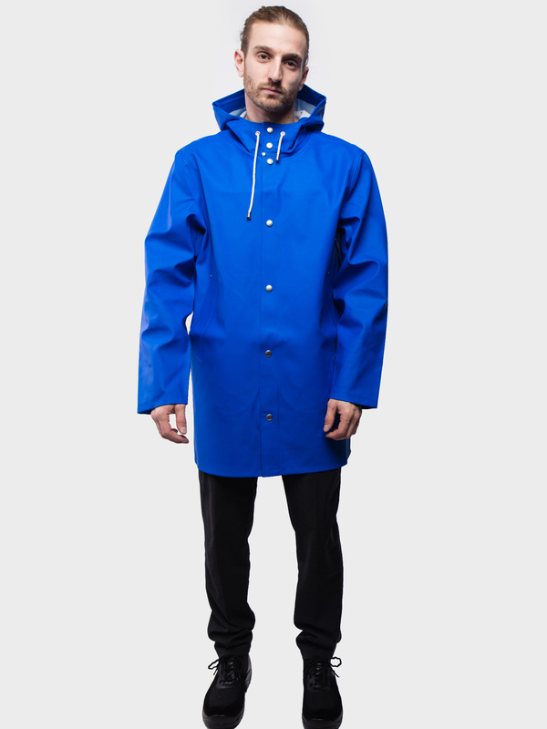 Stutterheim Stockholm Raincoat - electric blue Stutterheim Stockholm Raincoat - electric blue