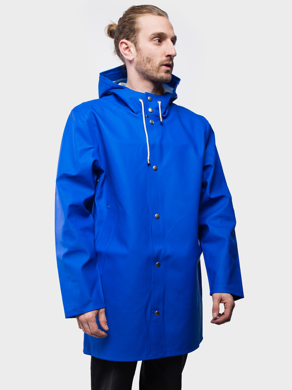 Stutterheim Stockholm Raincoat - electric blue Stutterheim Stockholm Raincoat - electric blue