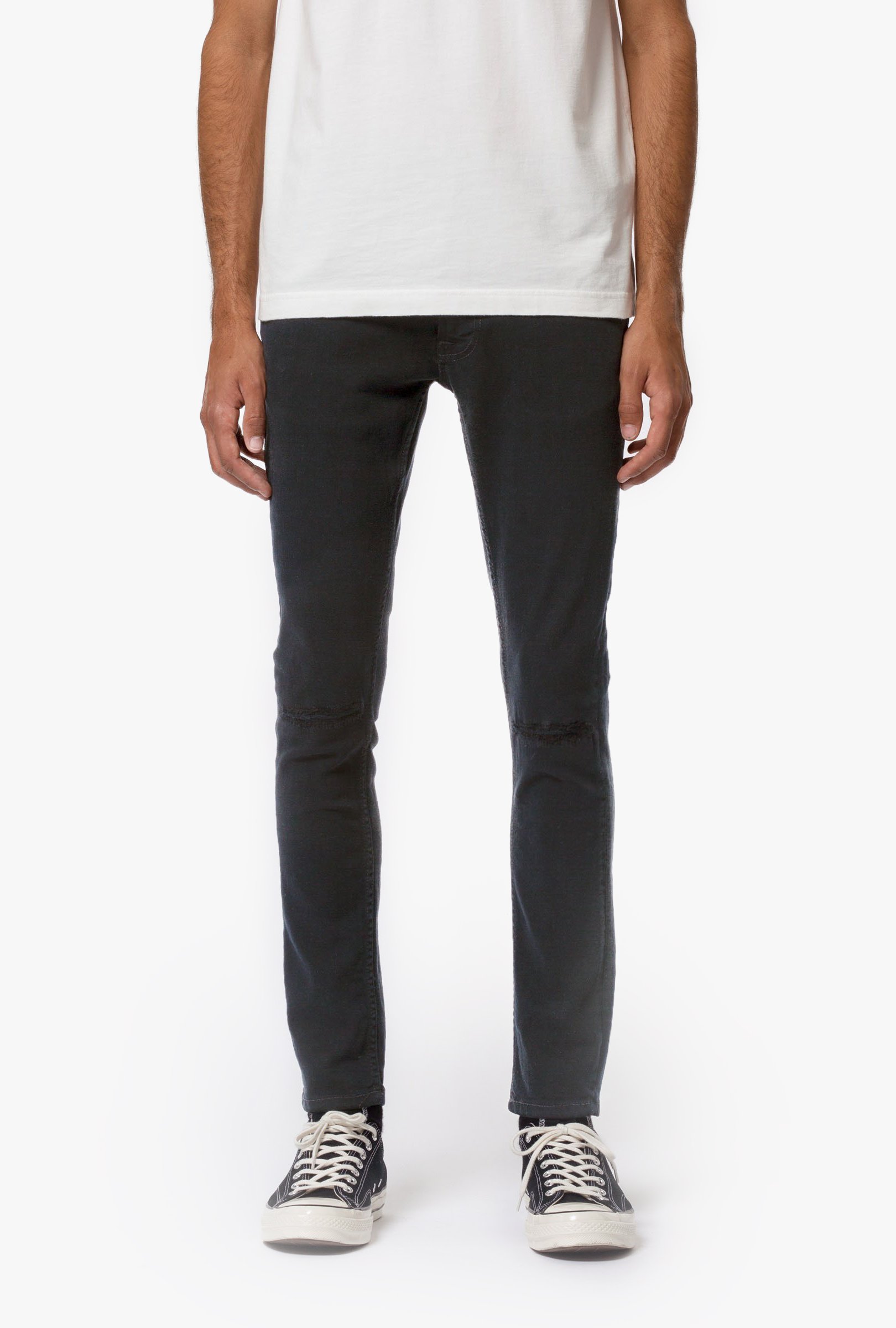 tight terry deep black