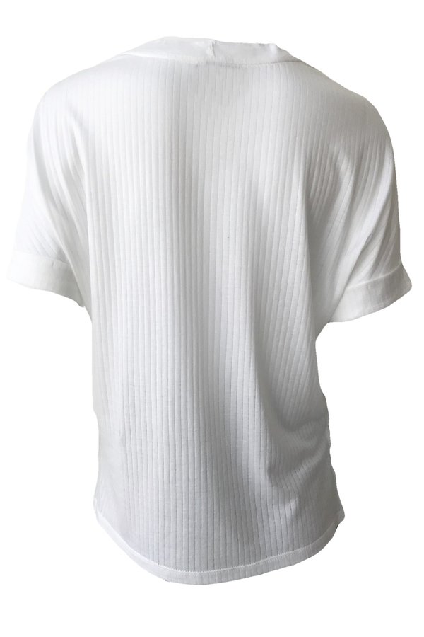 The Range Split Jersey Muscle Tee - white The Range Split Jersey Muscle Tee - white