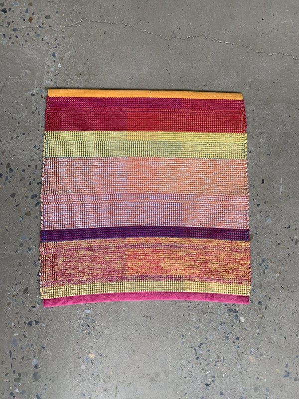 Ditto House 2 x 2' Cotton Rug - June Baby Ditto House 2 x 2' Cotton Rug - June Baby