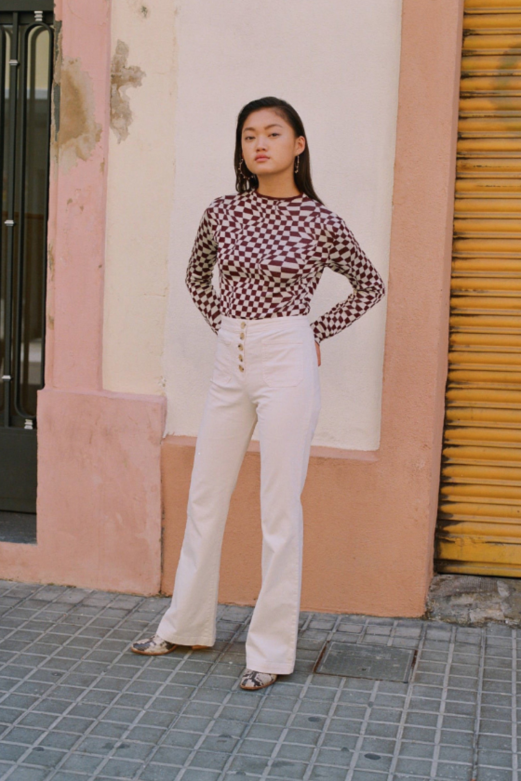 Paloma Wool Flow Top - Aubergine | Garmentory