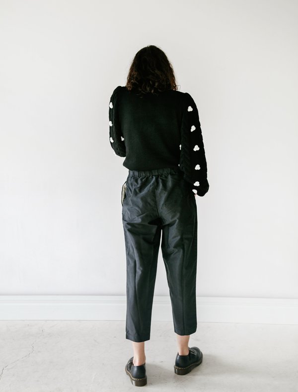 Comme des Garçons Classic Crinkle Drawstring Pants - Black Comme des Garçons Classic Crinkle Drawstring Pants - Black