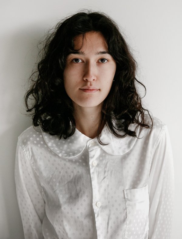 Comme des Garçons Polka Dot Jacquard Shirt - White Comme des Garçons Polka Dot Jacquard Shirt - White
