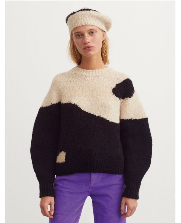 PALOMA WOOL Yin Yang Sweater - Black | Garmentory