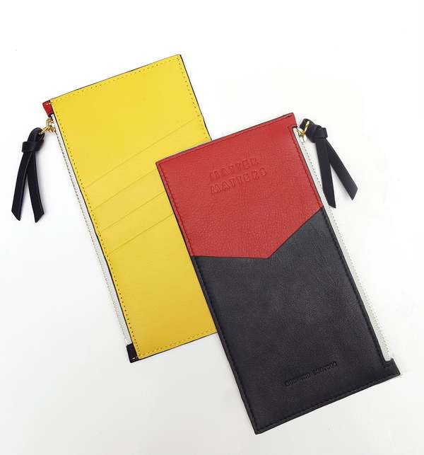 Matter Matters Mini Zipped Pouch - Bauhaus Matter Matters Mini Zipped Pouch - Bauhaus