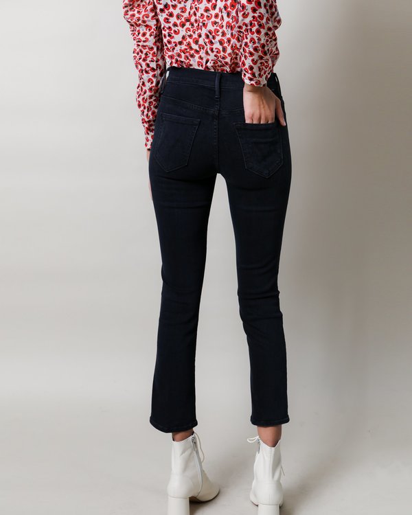 Mother Denim The Insider Ankle - Blackbird Mother Denim The Insider Ankle - Blackbird