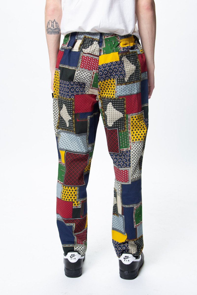 パンツ STUSSY PATCHWORK CORD BEACH PANT Patchwork Cord Beach Pant | Garmentory