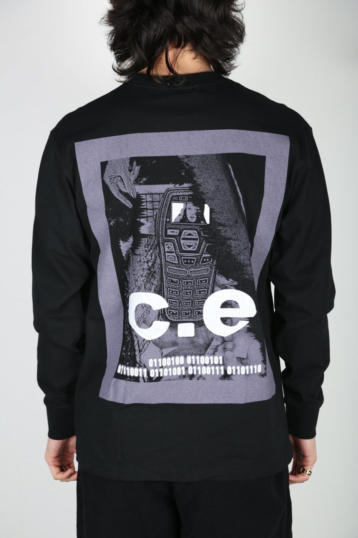 トップス CAV EMPT C.E LONG SLEEVES T-shirt L 011100100-LS-TEE-