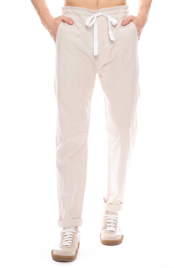 A Vested Interest Drawstring Linen Pant A Vested Interest Drawstring Linen Pant